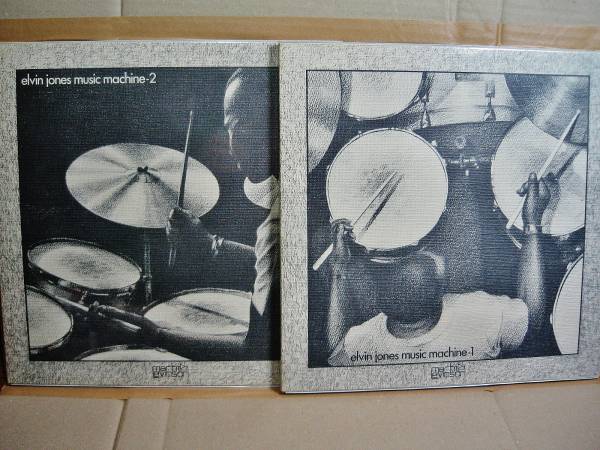2枚セット MARK LEVINSON ELVIN JONES MUSIC MACHINE VOLUME-1&2