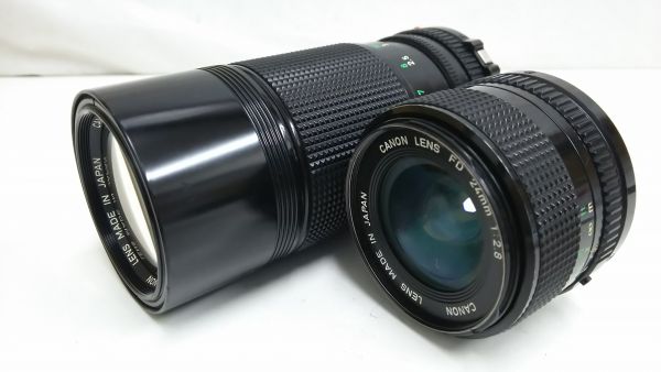 キャノン Canon FD 24mm 1:2.8 FD 70-150mm 1:4.5 Ci0696-024 Canon FD