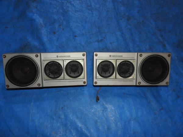 KENWOOD KSC-901 据置スピーカー 旧ロゴ 当時物、旧車、イカリング