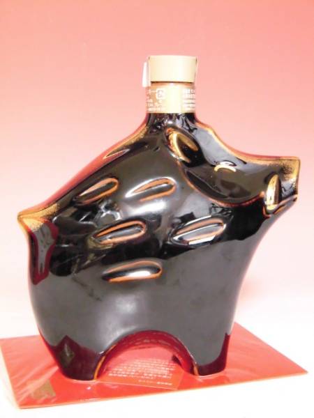 【L2】 サントリーローヤル12年 干支ボトル＜亥歳 2007年＞ 箱付