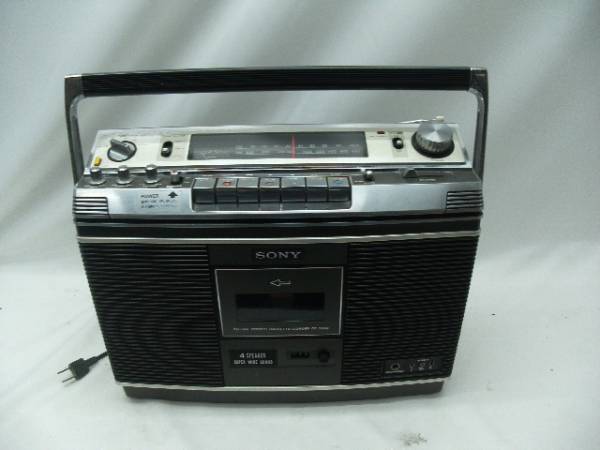 SONY ラジカセ CF-3800 #8818 ソニー CF-3800 ラジカセ レトロ 昭和