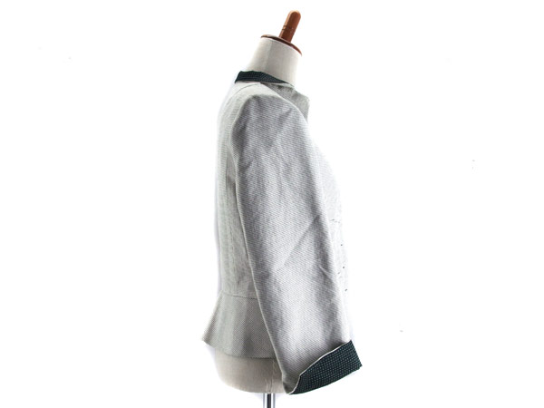 1円 未使用 イヴ・サンローラン コットン ジャケット F36・BH017