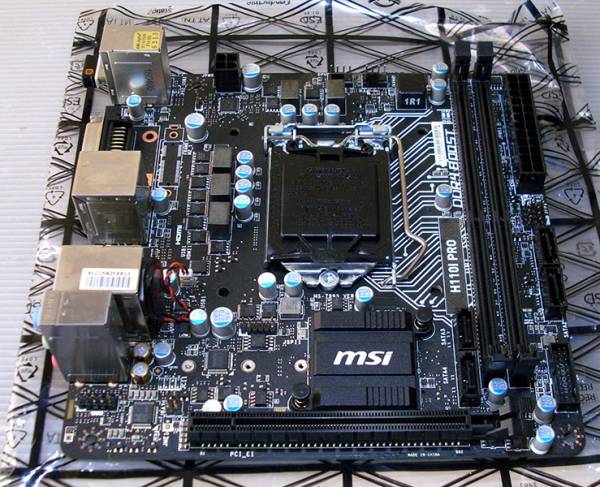 MSI Mini-ITX マザーボード ★ H110I Pro
