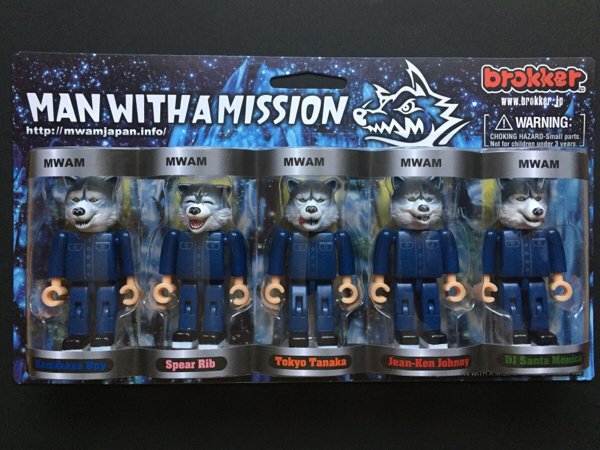 【未開封】MAN WITH A MISSION ブロッカー　brokker A WITH MISSION brokker MAN - UnopenedMAN Man with of five Hasbro