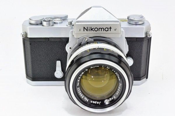 人気定番，送料無料 NIkon ニコン Nikomat FTN +NIKKOR-S Auto 50mm F1