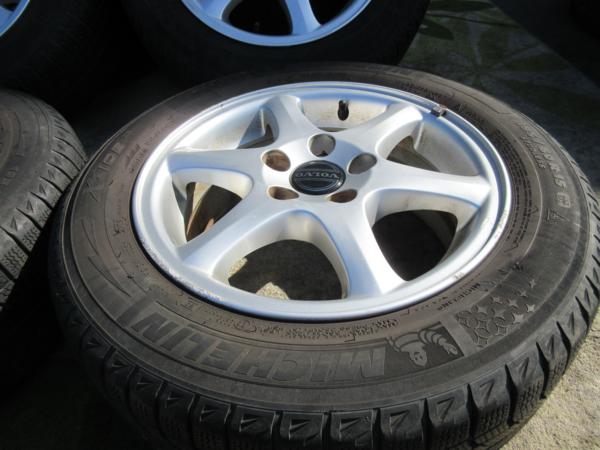 ☆VOLVO純正 V70 15インチ ホイール4本セット 195/60R15☆ 5穴 タイヤ
