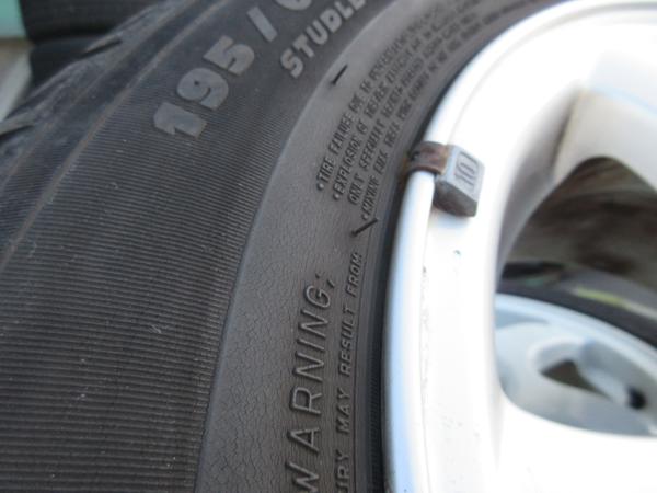 ☆VOLVO純正 V70 15インチ ホイール4本セット 195/60R15☆ 5穴 タイヤ