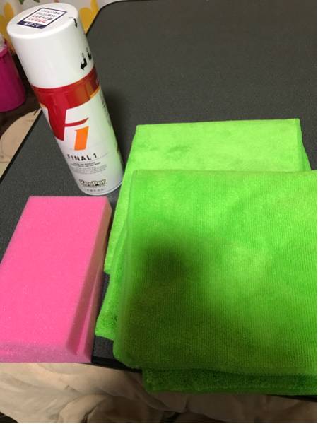 キーパーファイナル1 コーティング剤 スポンジ２枚 クロス２枚付_1