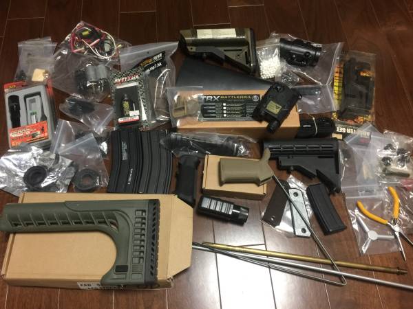 電動ガン エアガン ジャンクパーツ 大量放出