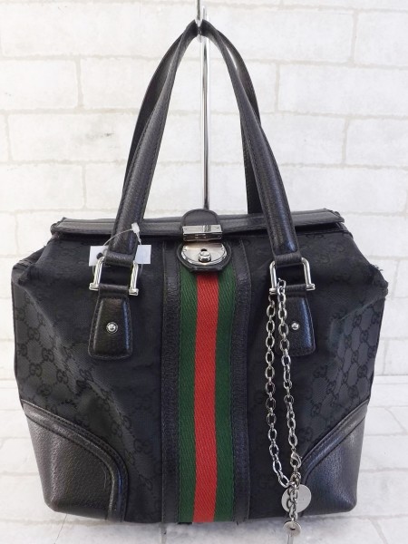 シェリーライン グッチ GUCCI ハンドバッグ GGキャンバス オールド