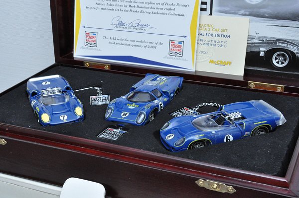 GMP ペンスキー・スノコ・ローラT70 3台セット Mr.Craft特注Lola SUNOCO 1⁄