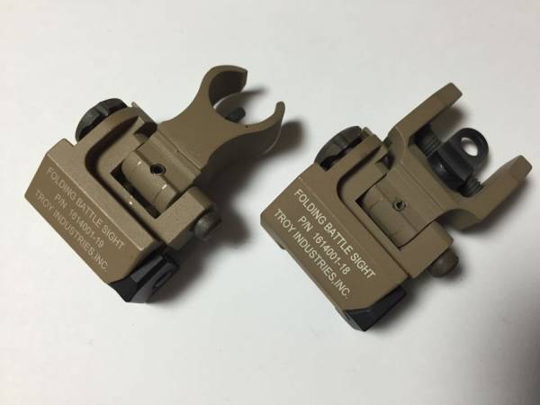 TROYタイプ フォールディング バトル サイトセット ショート DE