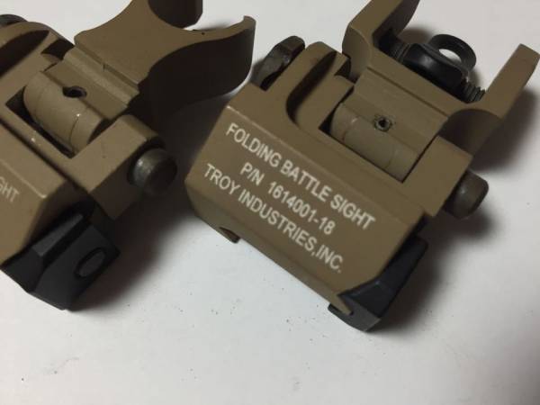 TROYタイプ フォールディング バトル サイトセット ショート DE