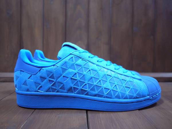 adidas SUPERSTAR レザー XENO Spectrum pack 新品 青 26.5cm