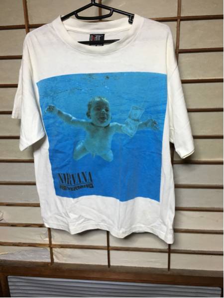 ニルヴァーナ t シャツ キムタク vintage 1992年 nirvana never nind t