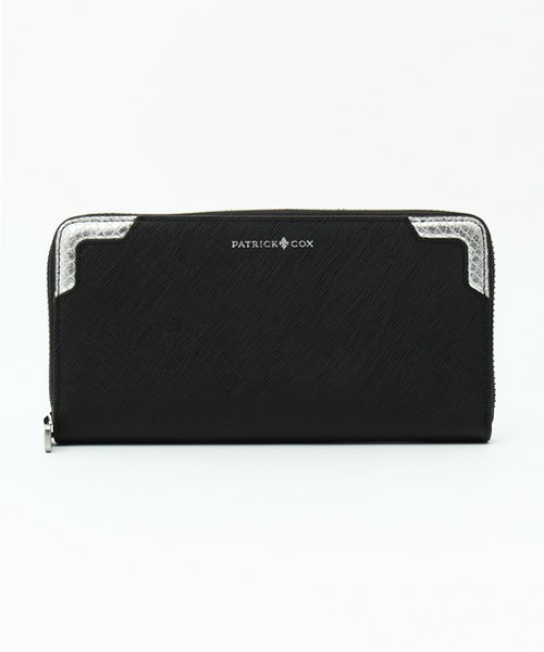 新品■パトリックコックス■ブラック■ラウンド/長財布■12960円