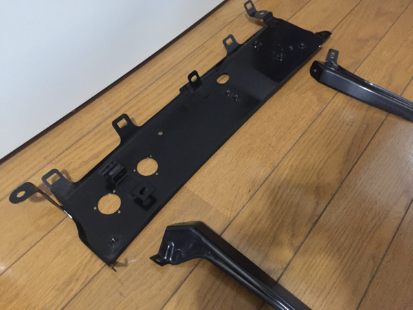 覆面 トヨタ純正 210系 クラウン 覆面パトカー ステー 前面警光灯 180