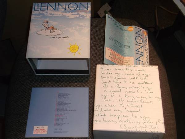 ビートルズ☆4CD BOX☆John Lennon アンソロジー☆帯付 見本盤 【公式