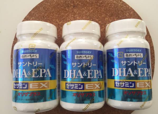 ☆サントリーセサミンEX DHA&EPA 120粒入３つ☆☆