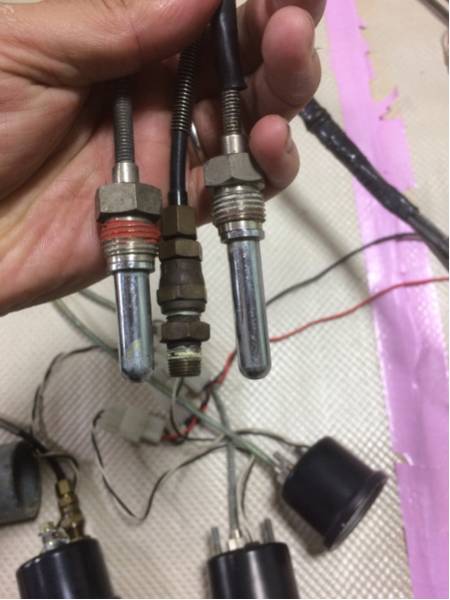 大森 3連水温 湯温 油圧 ジャンク_2