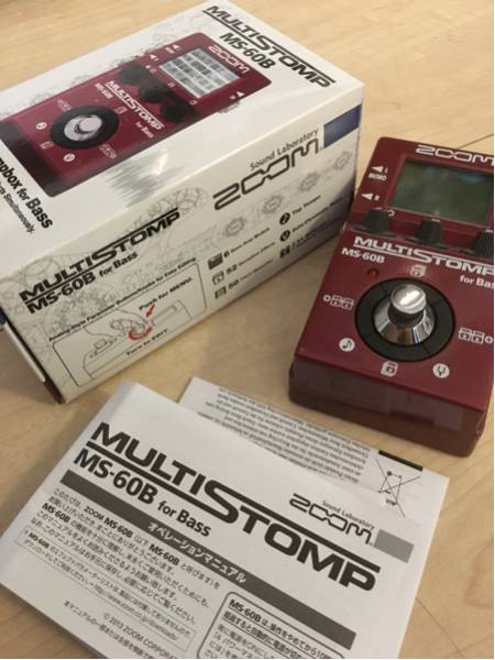 【新品未使用】ZOOM MULTISTOMP MS-60B ベースマルチ