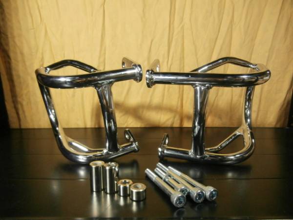 メッキ エンジンガード CBR400F/F2 F3 FF カスタム 外装 タンク