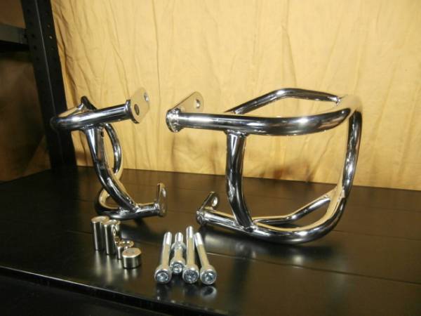 メッキ エンジンガード CBR400F/F2 F3 FF カスタム 外装 タンク