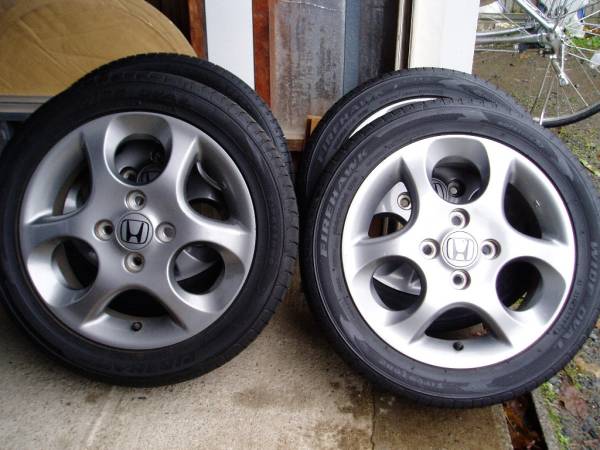 ☆ホンダ純正 14×4.5J+45 4穴-100mm&FS 165/55R14 72V 4本☆