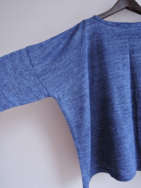 ネストローブ nest Robe*ニットプルオーバー*麻薄手リンネル1116