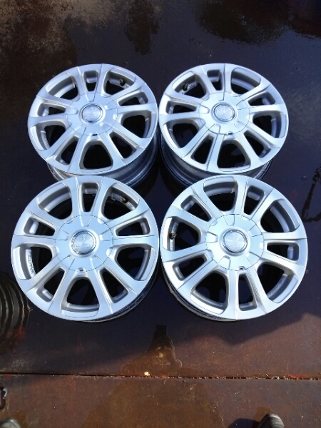 極上！良品！14×5.5J +50 4Hマルチ INVERNO VALITY 軽 フィット
