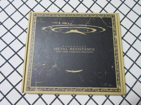 BABYMETAL THE ONE METAL RESISTANCE LIMITED EDITION CD J-POP