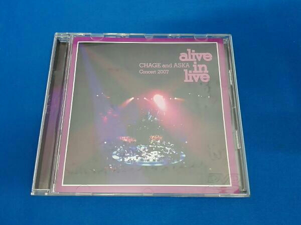 CHAGE and ASKA Concert 2007 alive in live チャゲ＆飛鳥 DVD