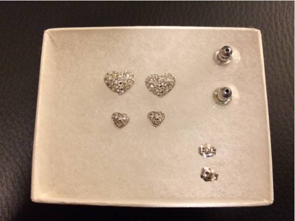 SWAROVSKI★ハートピアス他