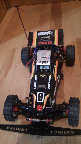 タミヤ　ホットショットⅡ　完成済中古品　ジャンク