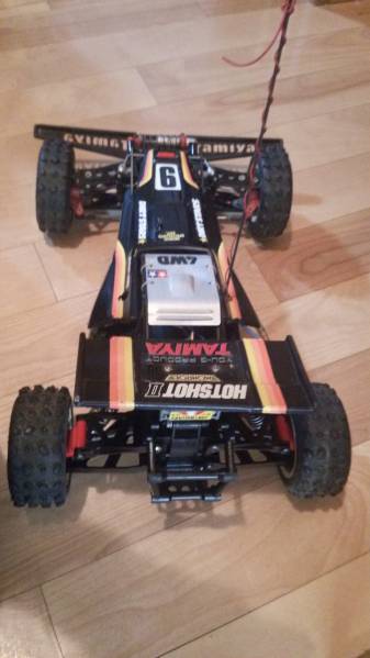 タミヤ　ホットショットⅡ　完成済中古品　ジャンク