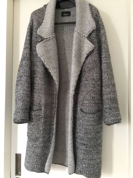 ZARAジャパン【コーディガンニット】USED美品グレー