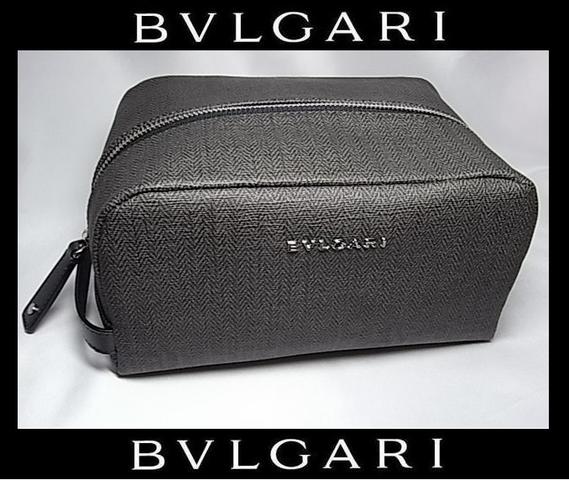 BVLGARI ウィークエンド 33400 セカンドバッグ ダークグレー新品