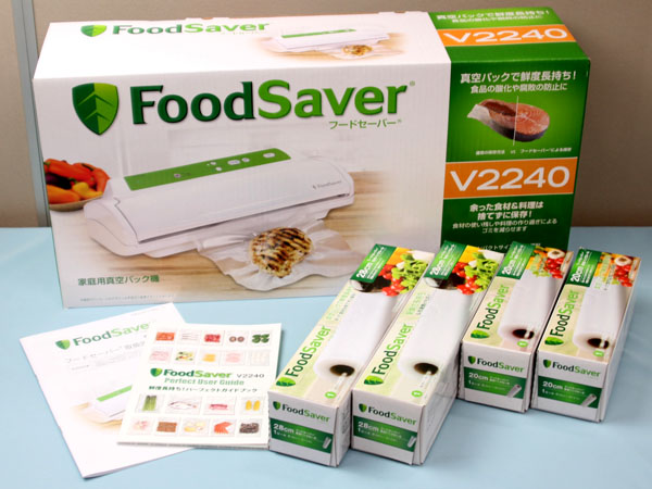 ACBZ006△未使用品 フードセーバーV2240/専用パックロール多数有