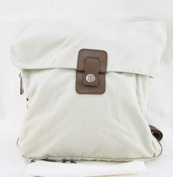 BALLY バリー ナイロン ショルダー バッグ オフホワイト*57853