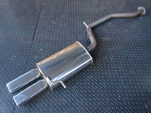 純正OP C24 セレナ ライダー デュアル出し マフラー フジツボ製