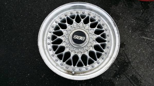 【3856】BBS RS279 15×6J＋40 PCD114.3 ホイール1本