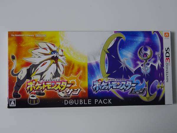 新品未開封】ポケットモンスター サン・ムーン ダブルパック