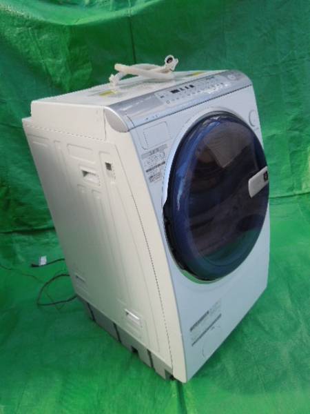 シャープ ドラム式洗濯乾燥機 ES-V210-AL イオンコート 9/6kg 美