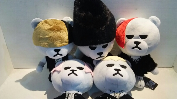 BIGBANG KRUNK : KRUNK×BIGBANG ぬいぐるみ BIGぬいぐるみ～FANTASTIC
