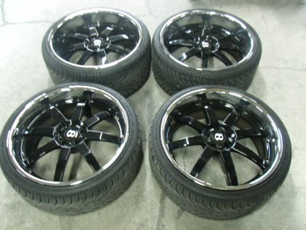 ベントレーコンチネンタルGT 22インチアルミ ベンツ PCD112-5H