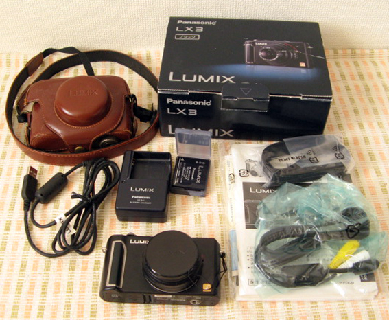 パナソニック LUMIX DMC-LX3 ブラック 中古/ケース付