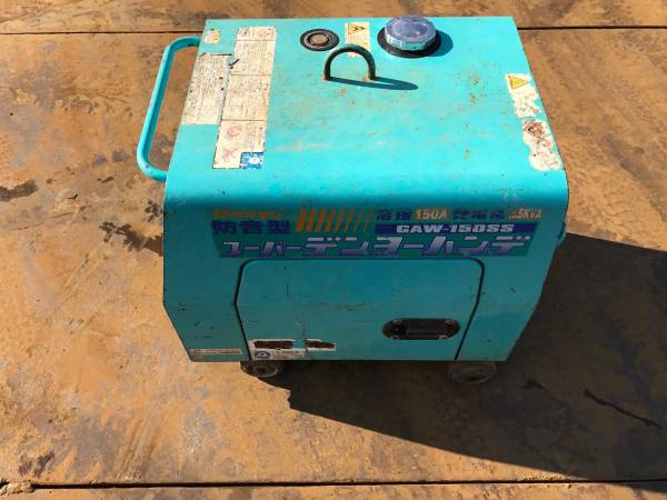 DENYO デンヨー GAW-150SS エンジン発電機兼用溶接機 動作未確認