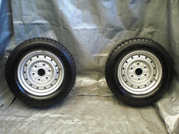 245／50 @即日発送@タウンエース等純正 245/50R14.5 DUNLOP 2本！B512 