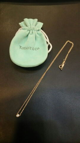■ティファニー バイザヤード ダイヤネックレス 925 中古■
