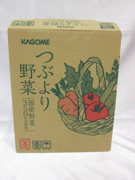 カゴメ つぶより野菜 野菜ジュース 195g×30本 新品・未開封